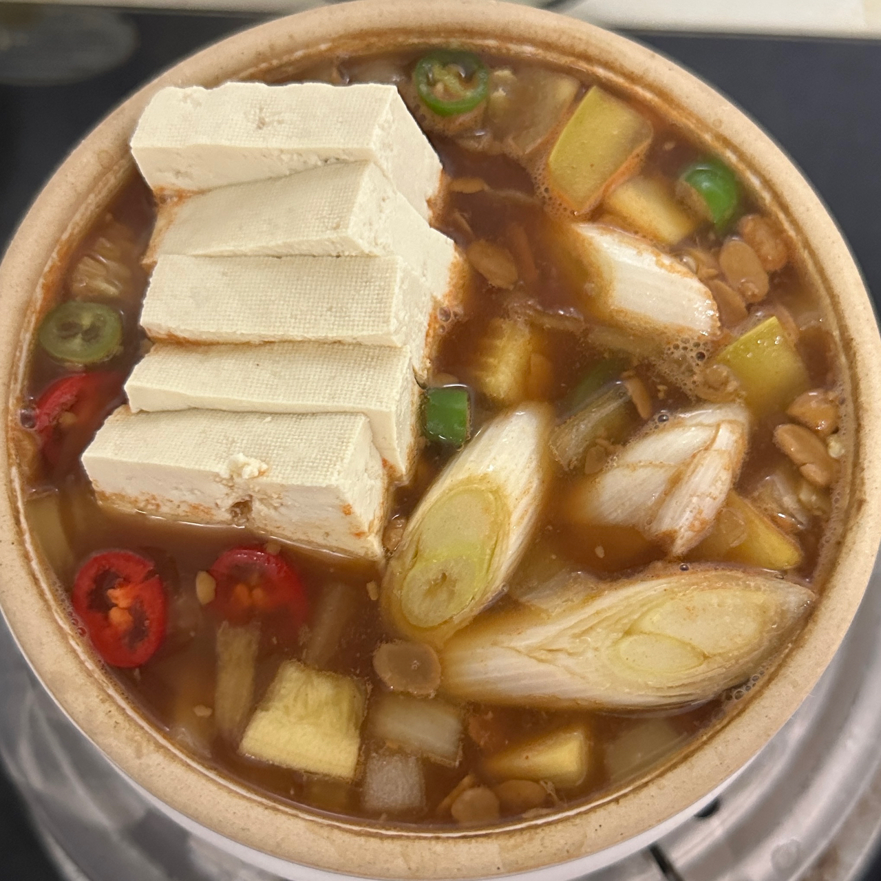 韩国传统大酱汤（ref.全州馆尹铉淑）的做法 步骤7