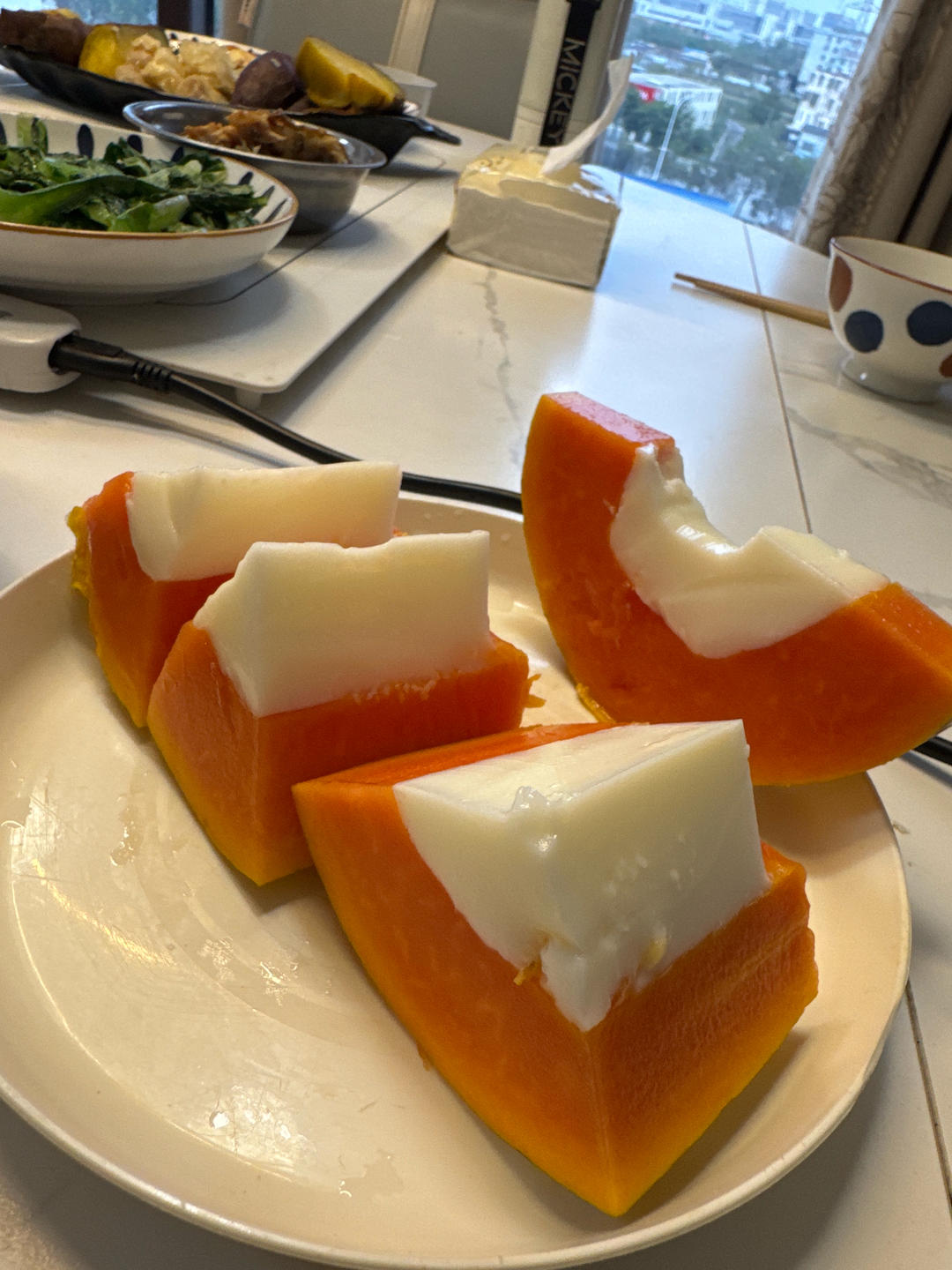 木瓜椰奶冻