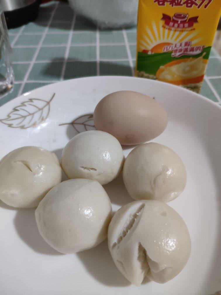 刀切奶香甜馒头