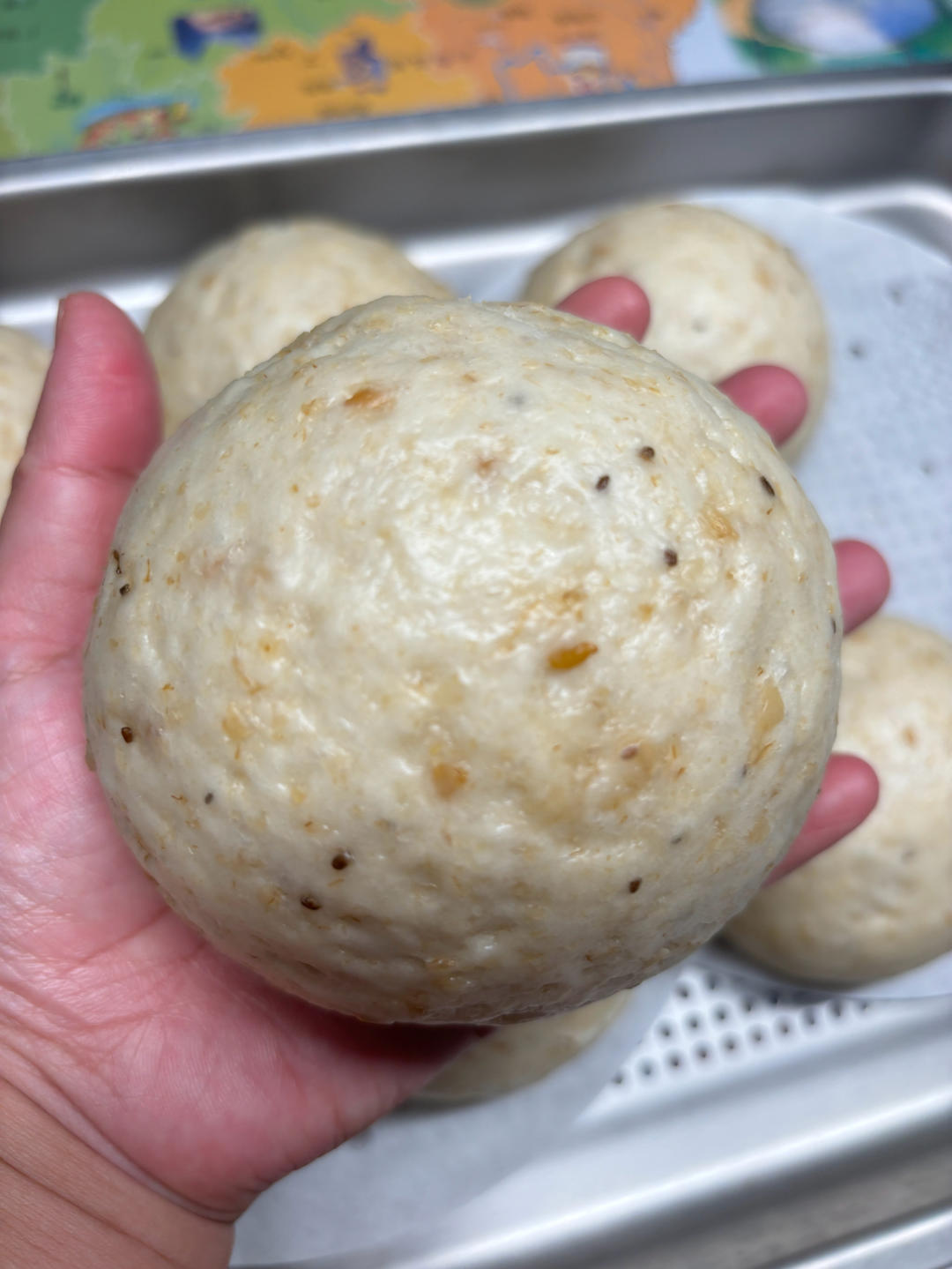 燕麦馒头