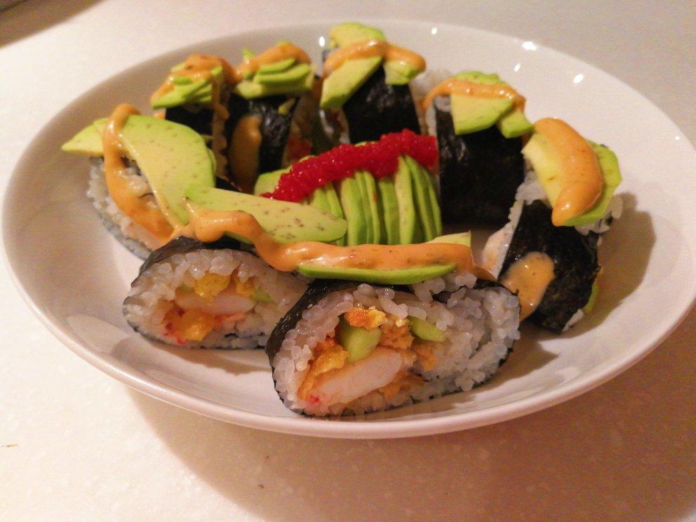 牛油果天妇罗寿司