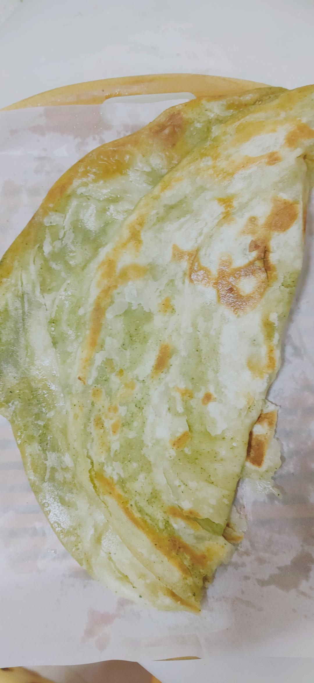 香豆烫面饼