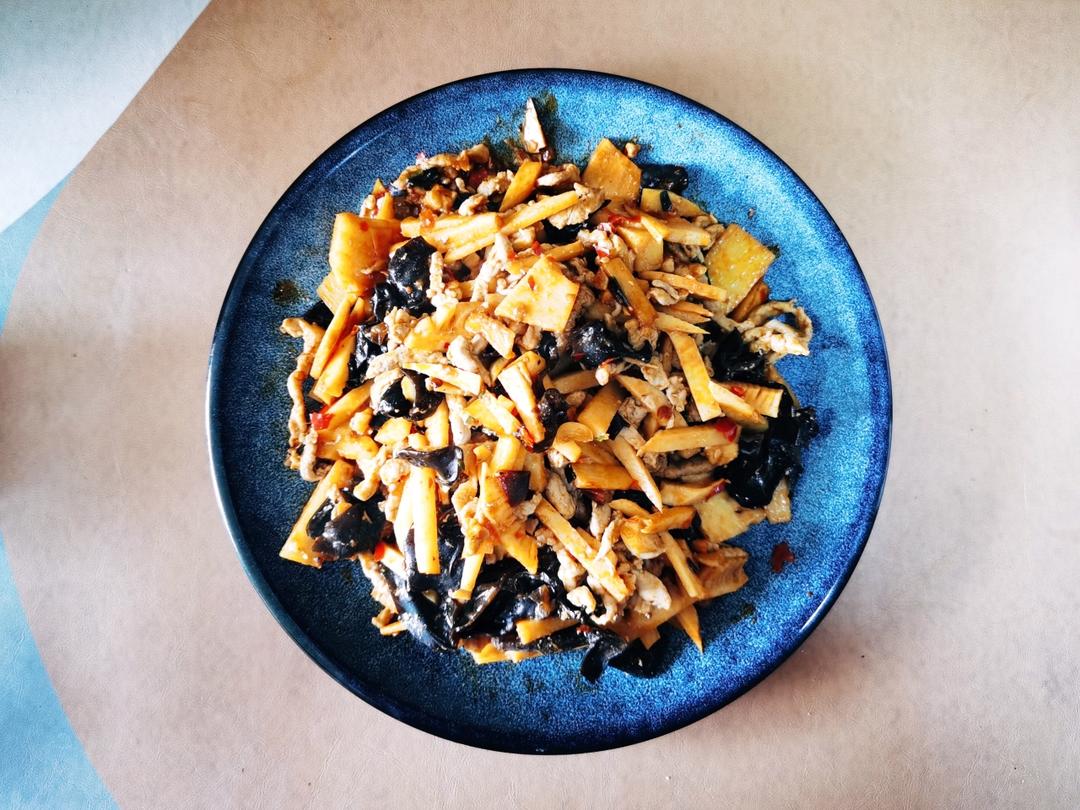 和饭店做的一个味道的酸甜辣鱼香肉丝