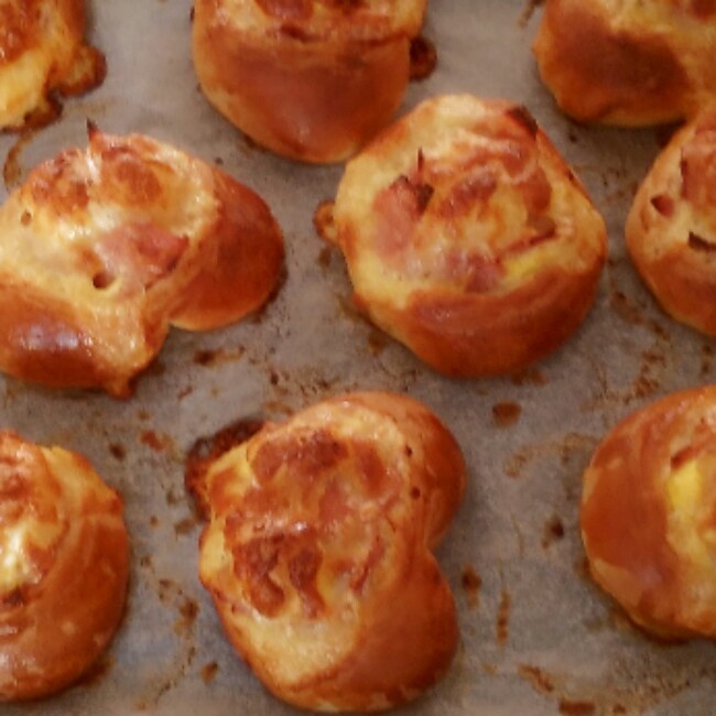 培根乳酪小面包