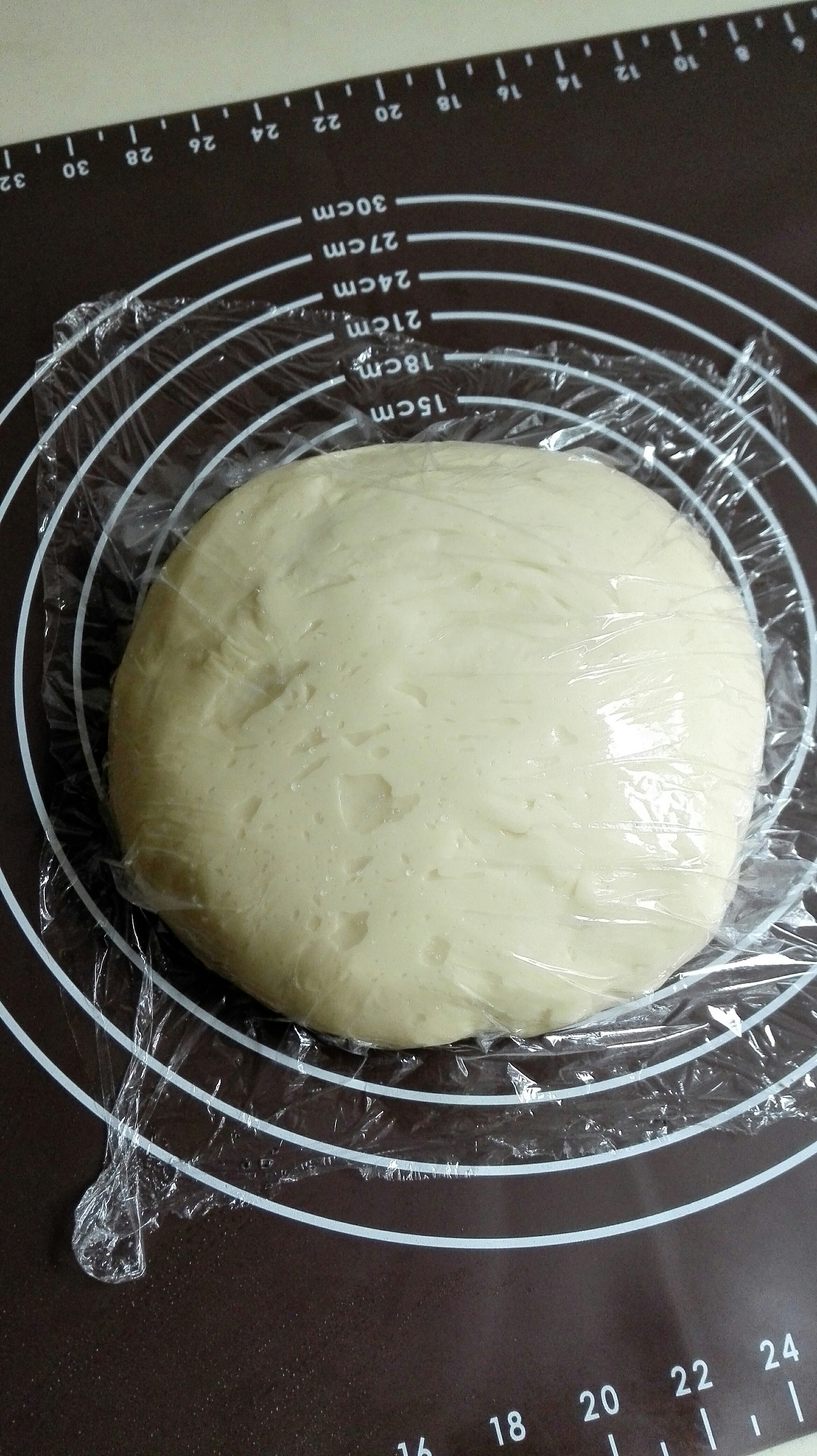 松软的奶香面包（70%中种）的做法 步骤5