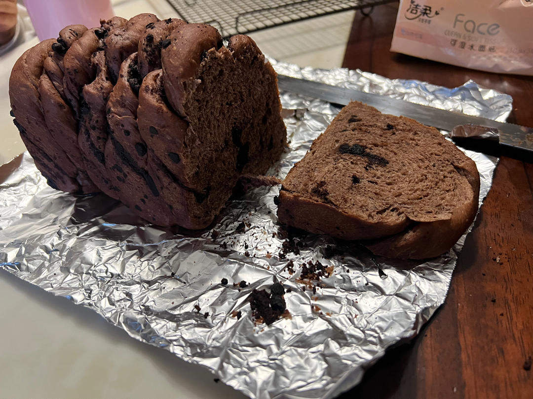 超浓奥利奥巧克力吐司！巧克力爱好者必做！