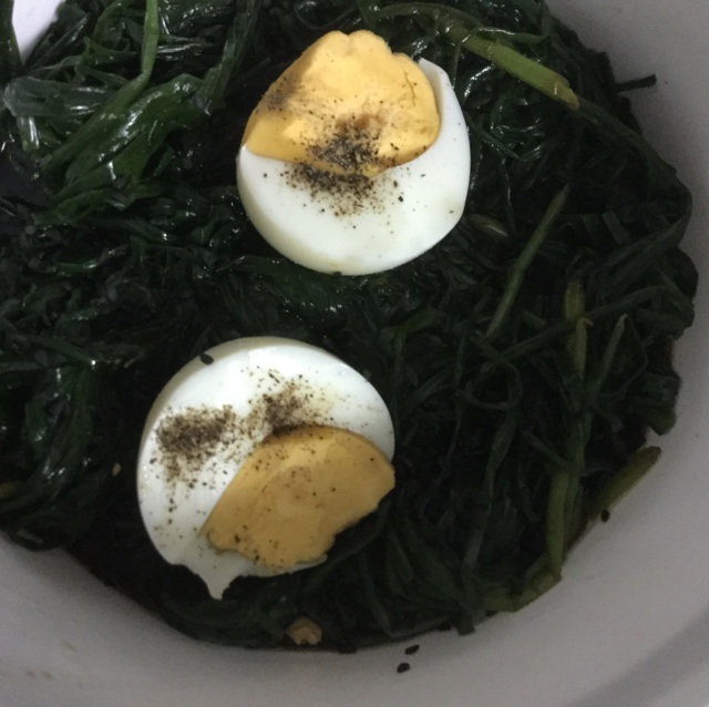 韩式韭菜温泉蛋