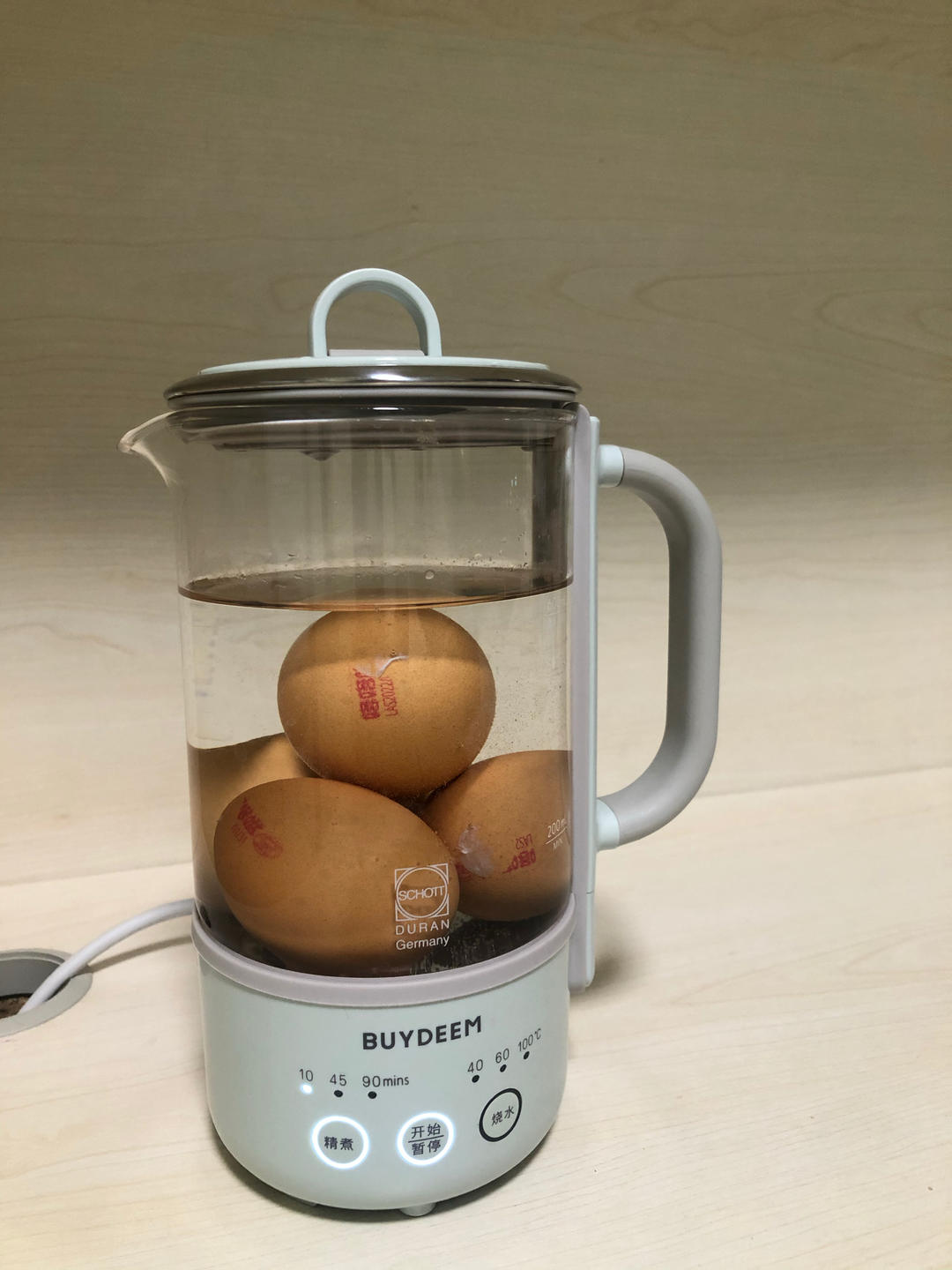 韩式酱鸡蛋【3月北鼎养生壶食谱】