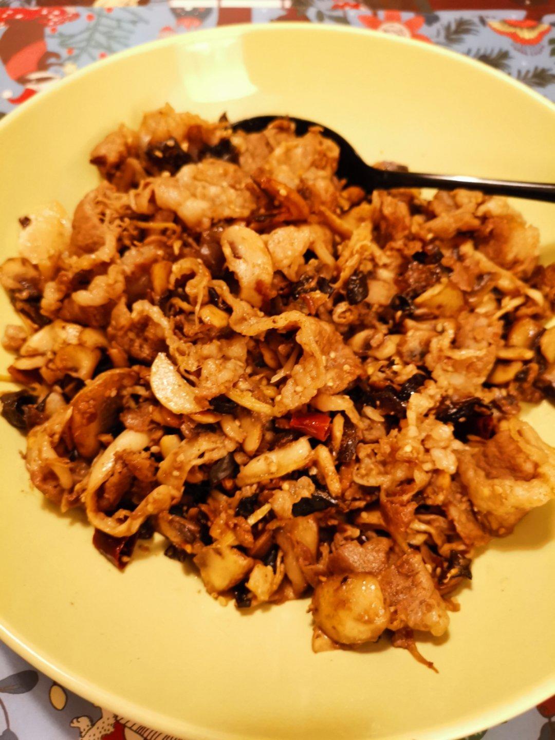 孜然杏鲍菇肥牛卷