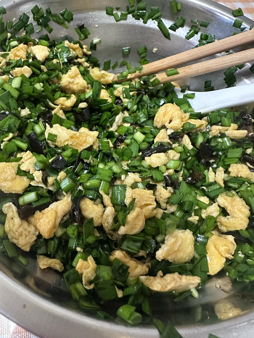 韭菜木耳鸡蛋饺子🥟