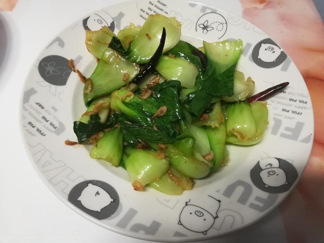 虾皮小油菜