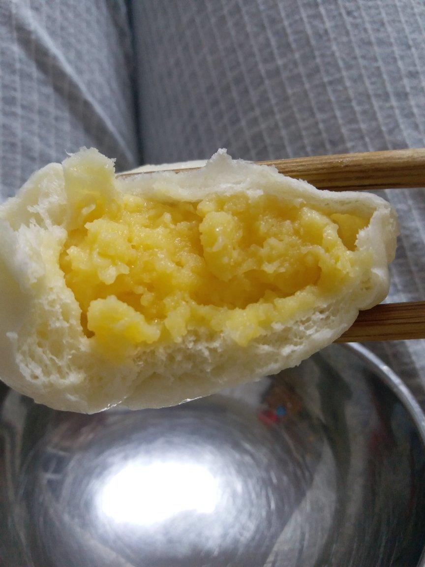 绵软奶黄馅