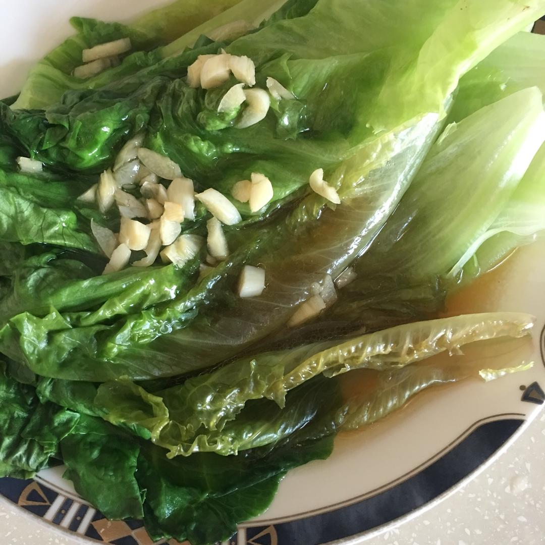 家常菜 蚝油生菜