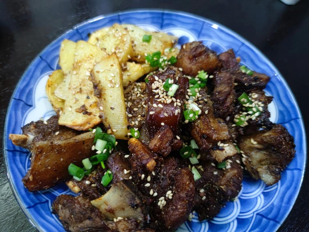家庭烤羊排懒人(空气炸锅)