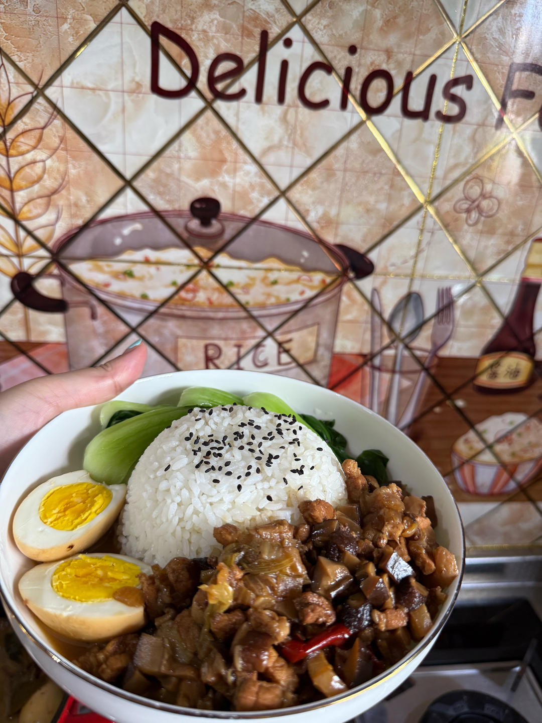 好吃到停不下来的卤肉饭