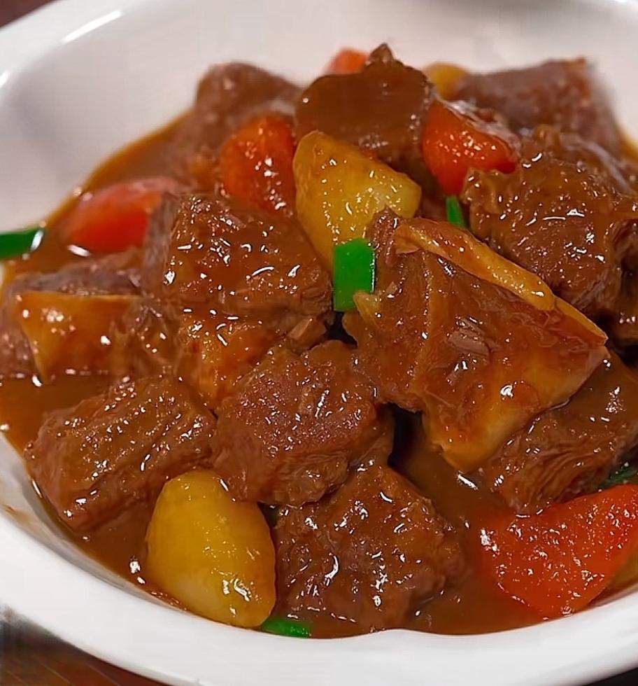 黄焖牛肉的做法