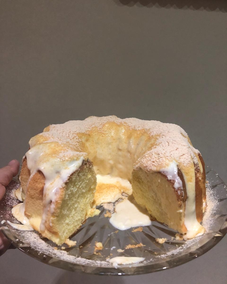 超好吃的豆乳爆浆蛋糕