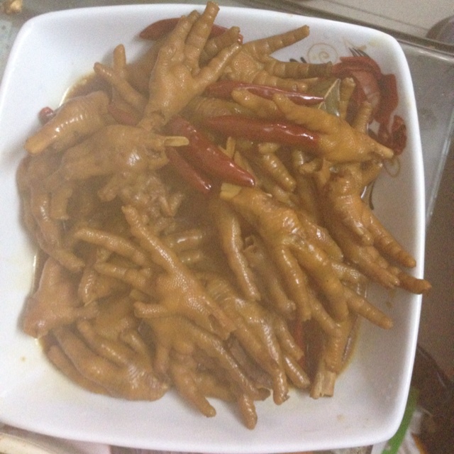秘制红烧鸡爪
