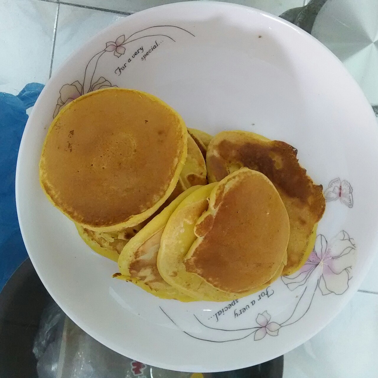 无油玉米面饼