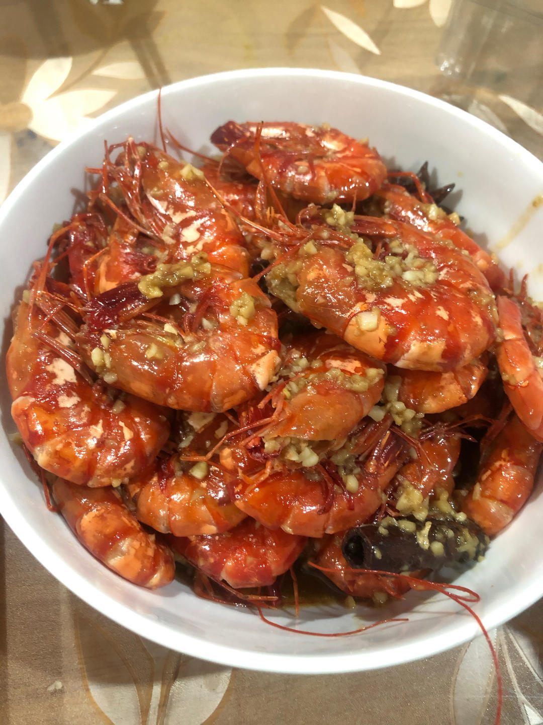 香煎蒜蓉虾