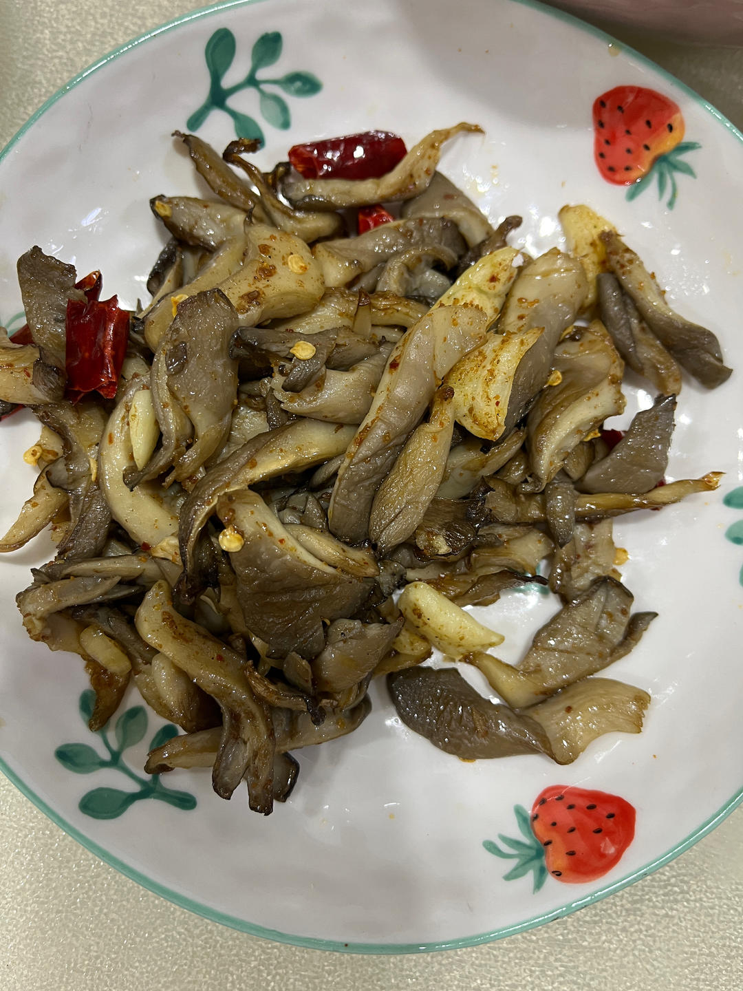 香辣平菇