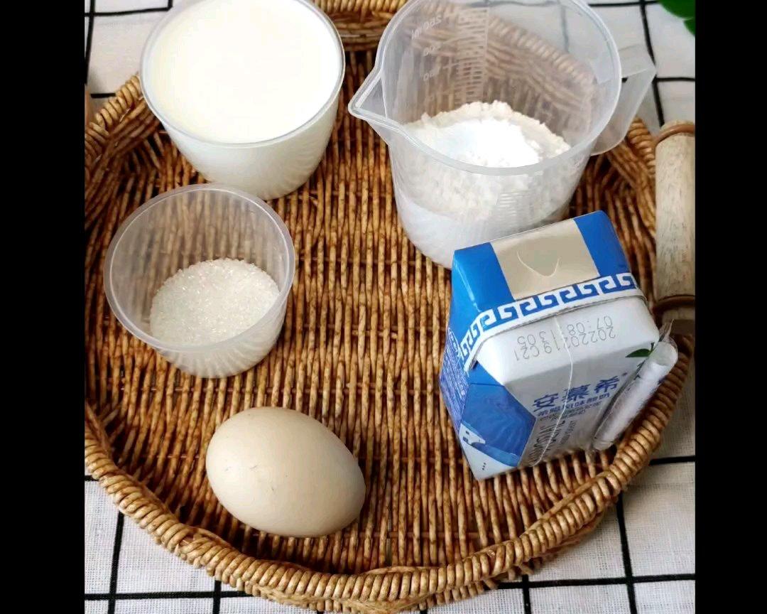 纯奶手撕吐司的做法 步骤1