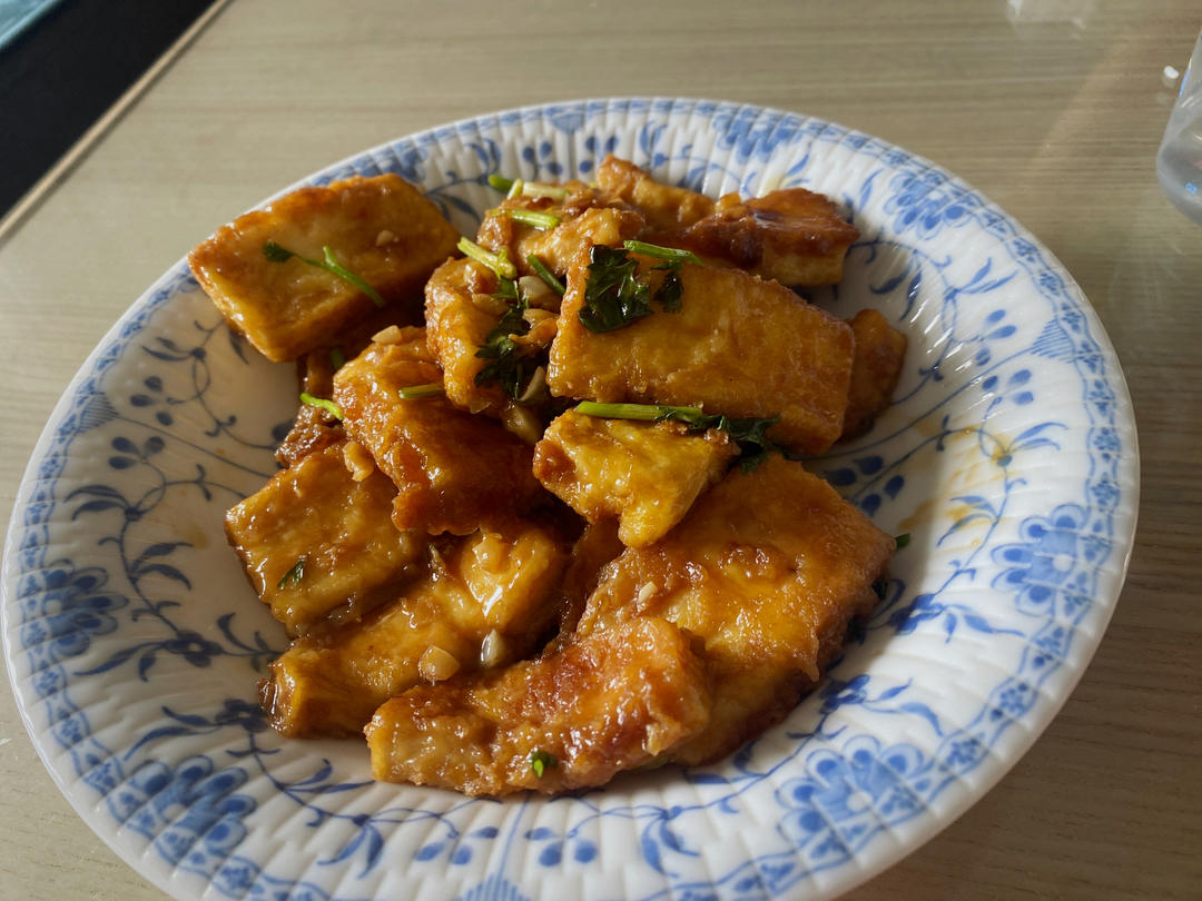 无敌好吃的香煎豆腐