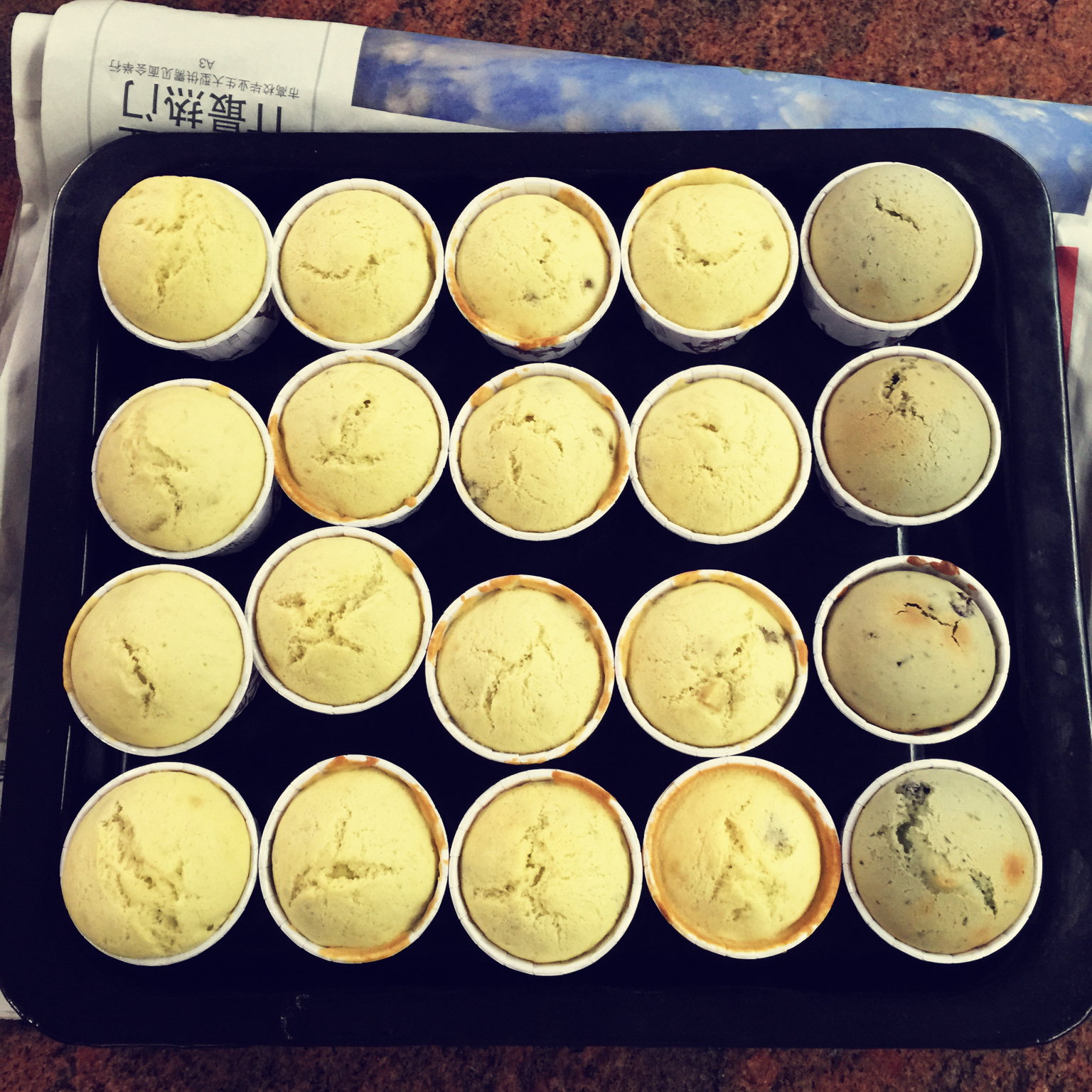 无油无水脆皮小蛋糕