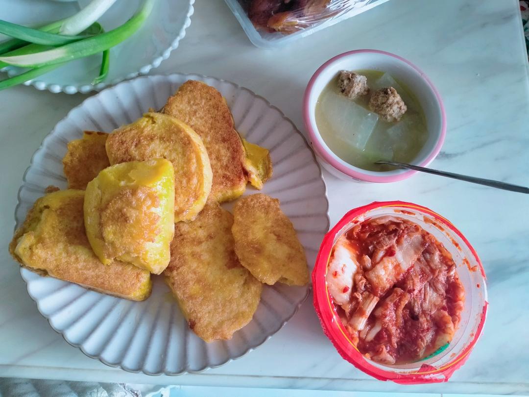 老少皆宜的快手早餐香煎馒头片