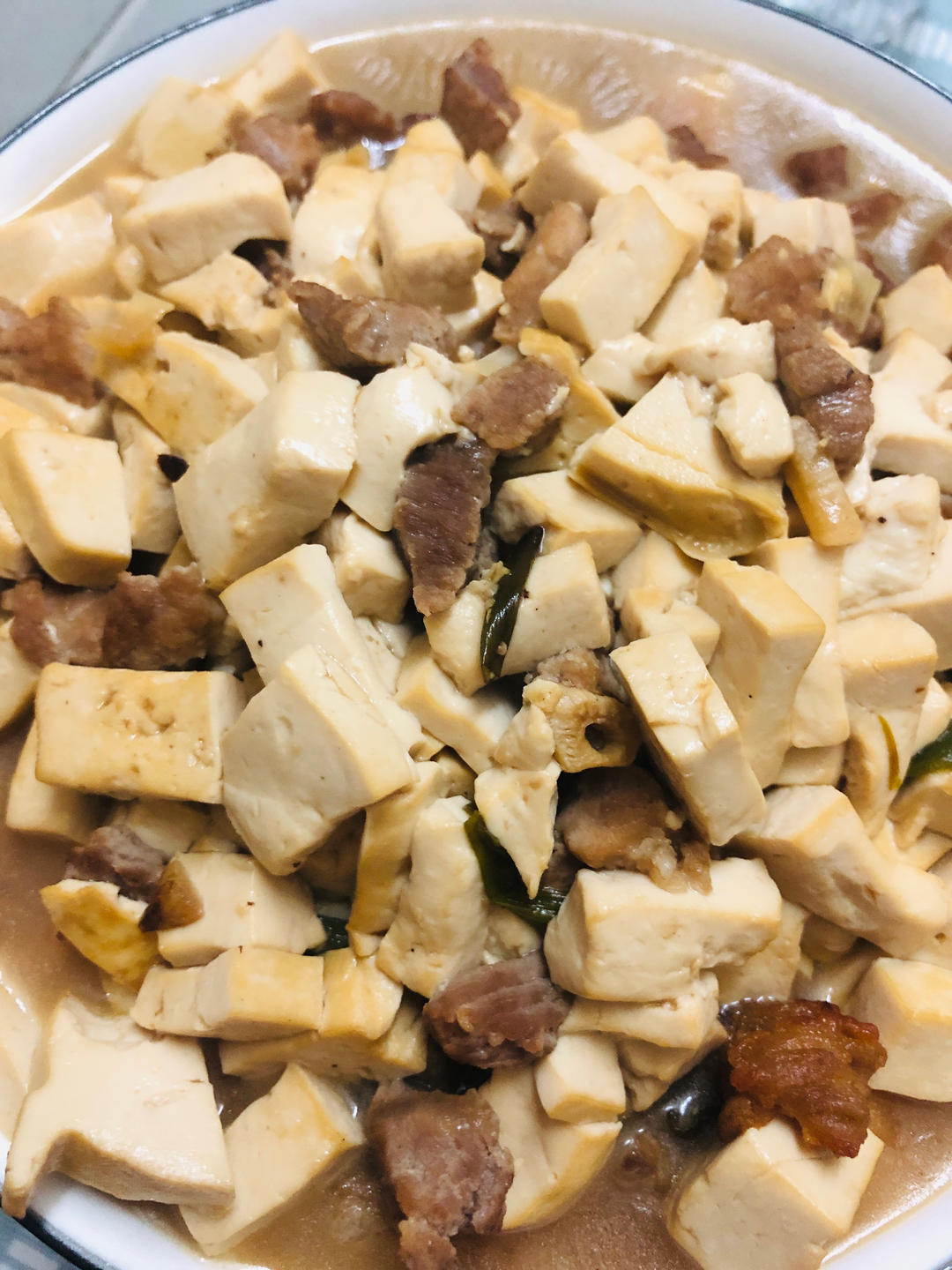 巨下饭！拌饭超好吃的肉末豆腐！做法简单零失败~