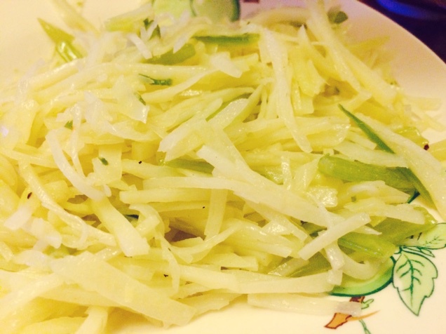 芹菜土豆丝