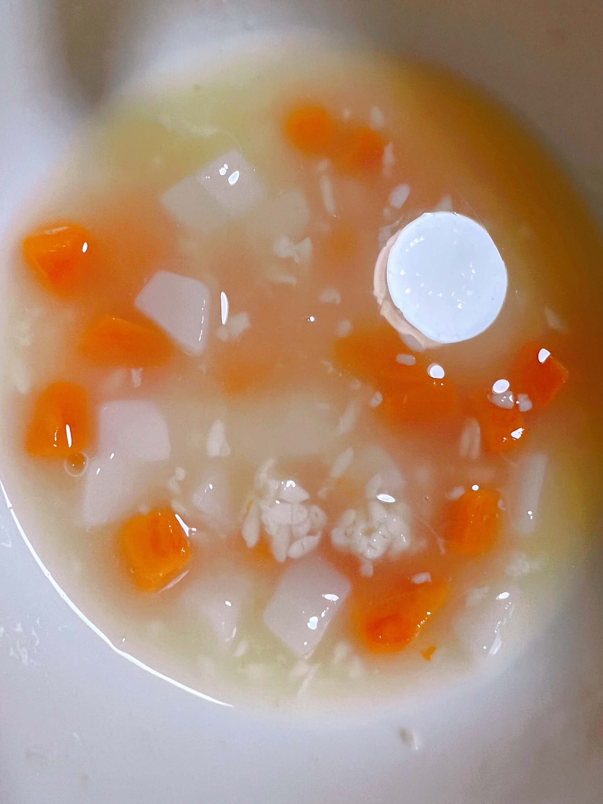 桂花红薯年糕甜汤