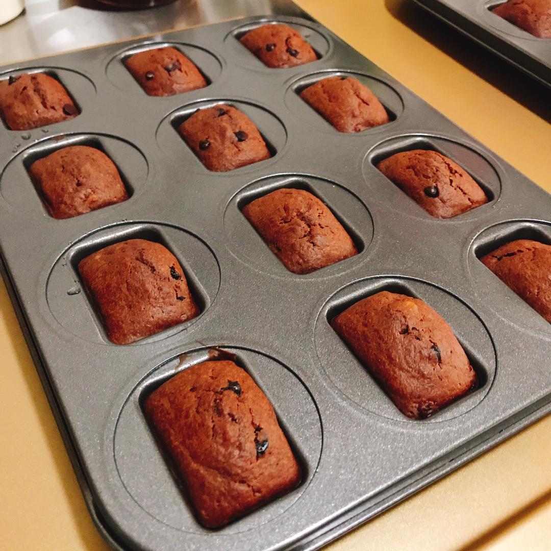 香蕉巧克力马芬