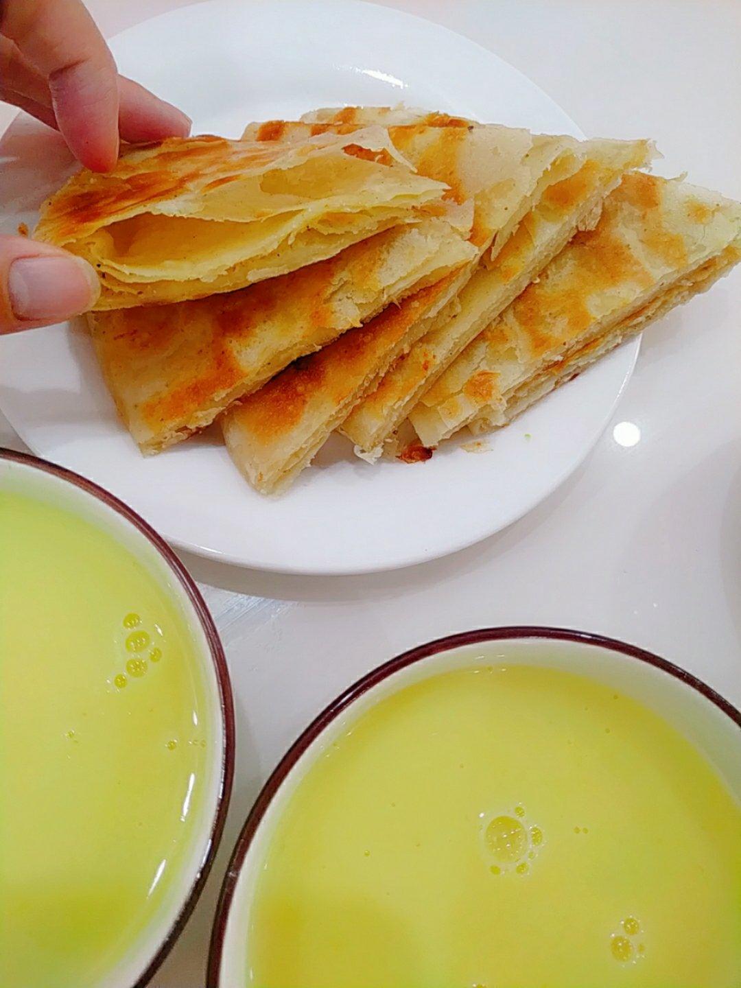 烙千层饼