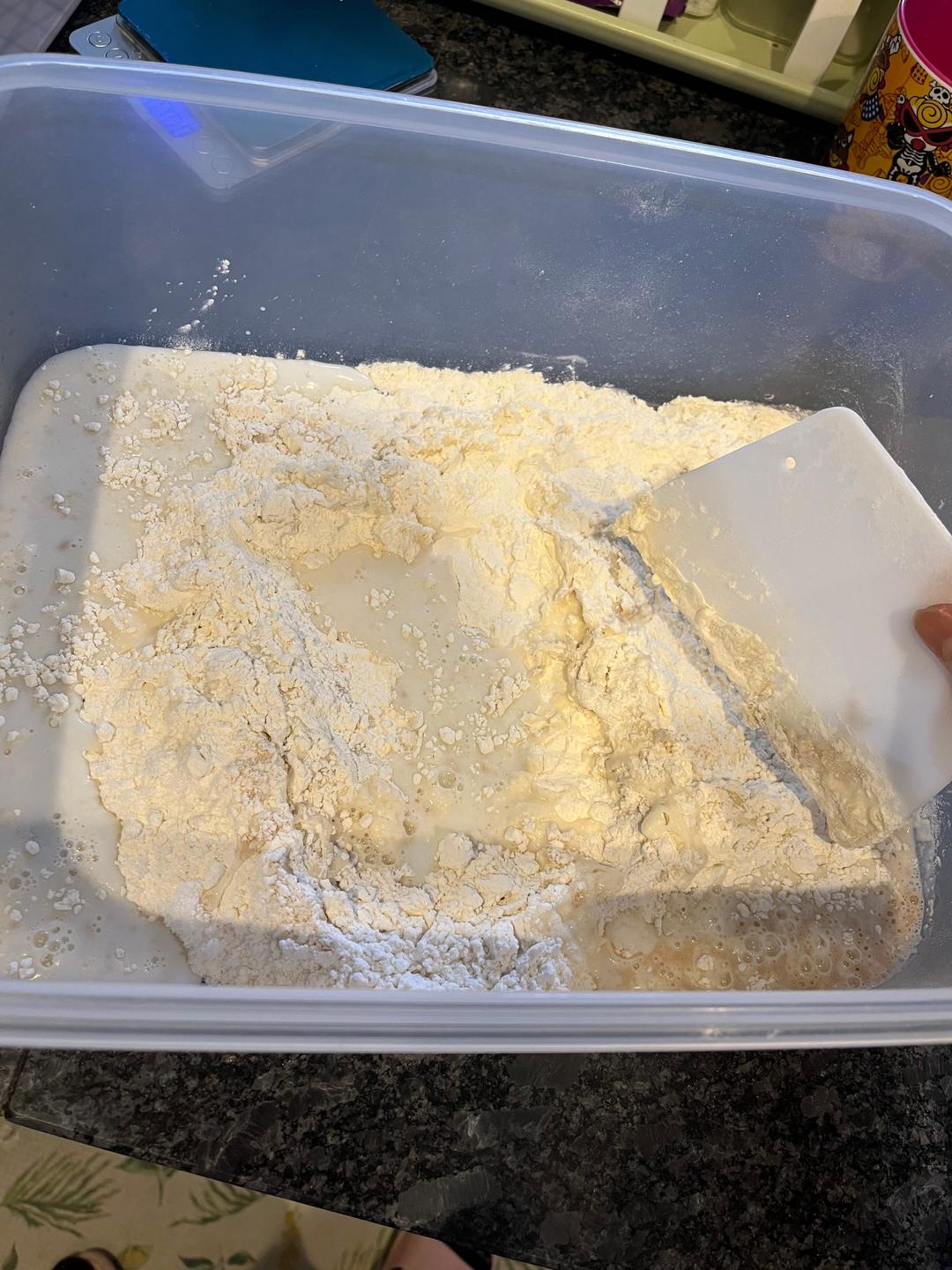 纯奶手撕吐司的做法 步骤1