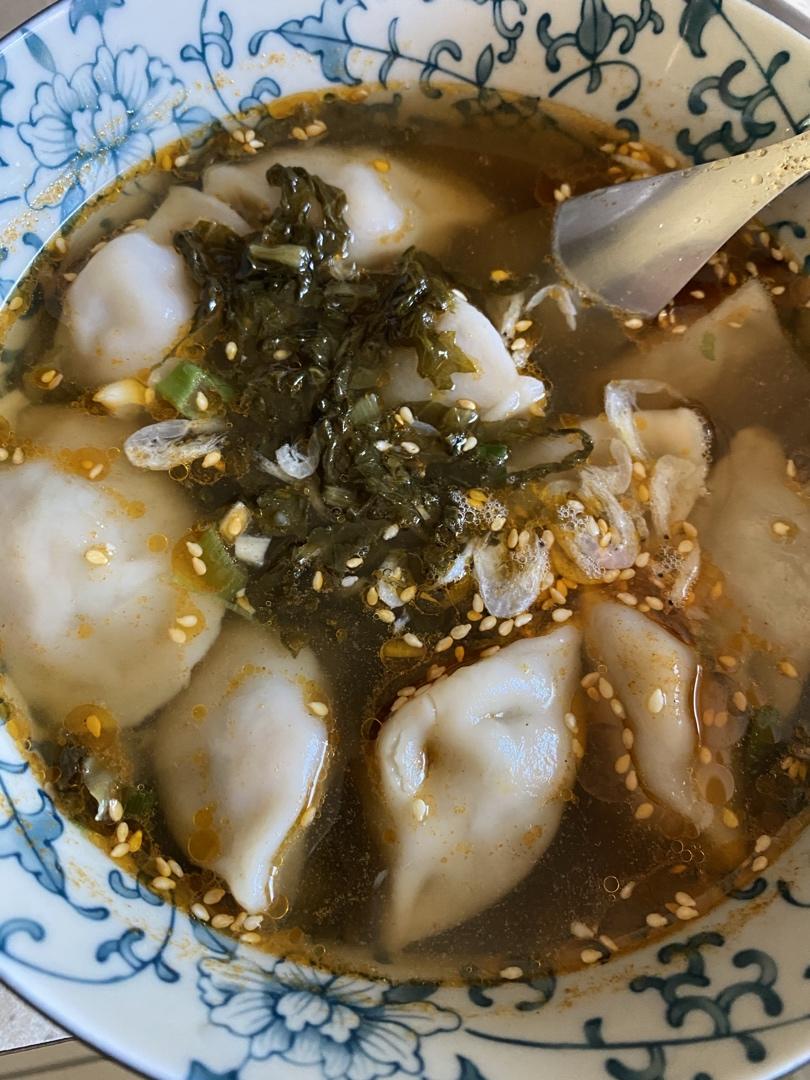 巨好吃酸爽的酸汤水饺