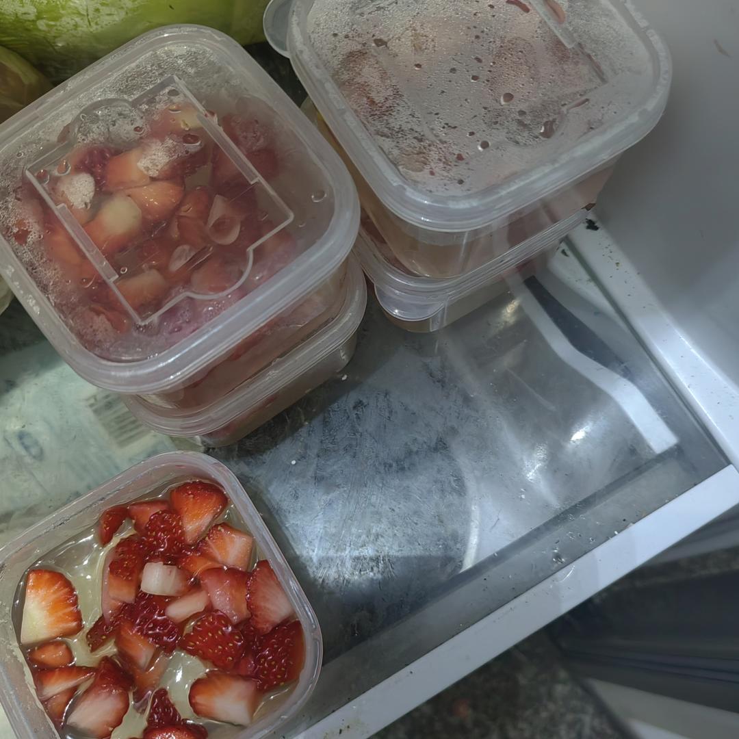 自製果凍(草莓/其他水果）