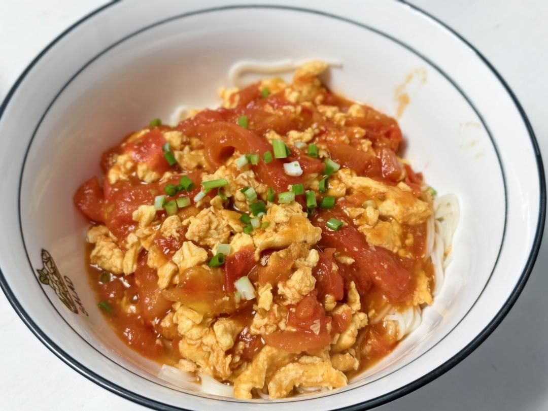 番茄鸡蛋打卤面