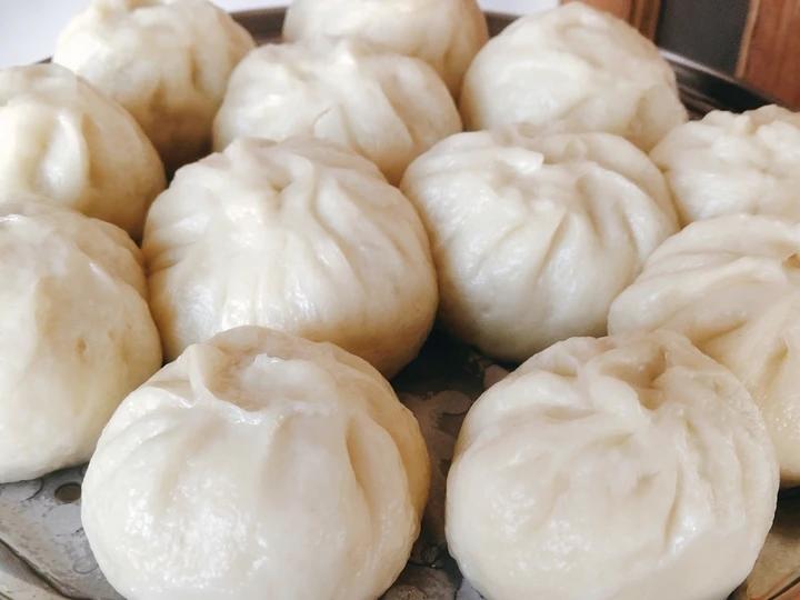 松软香甜豆沙包