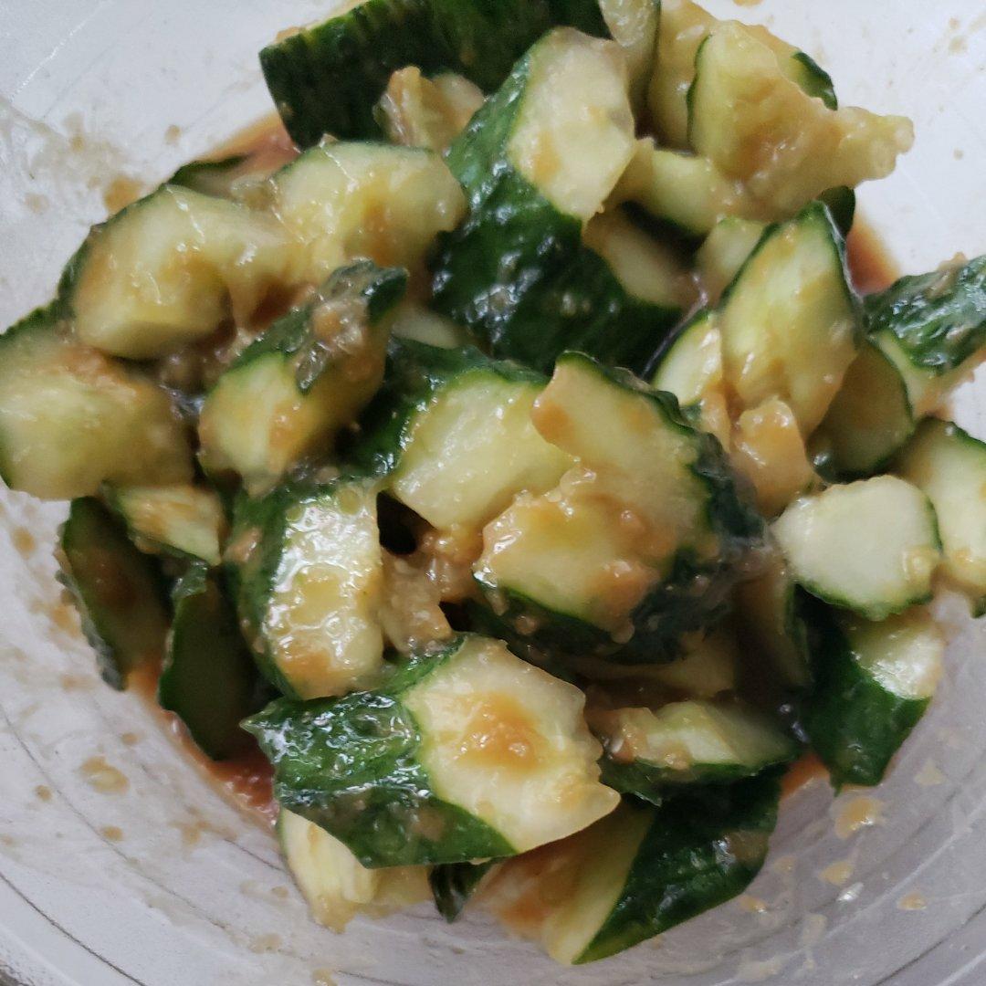 芝麻酱黄瓜凉菜🥗