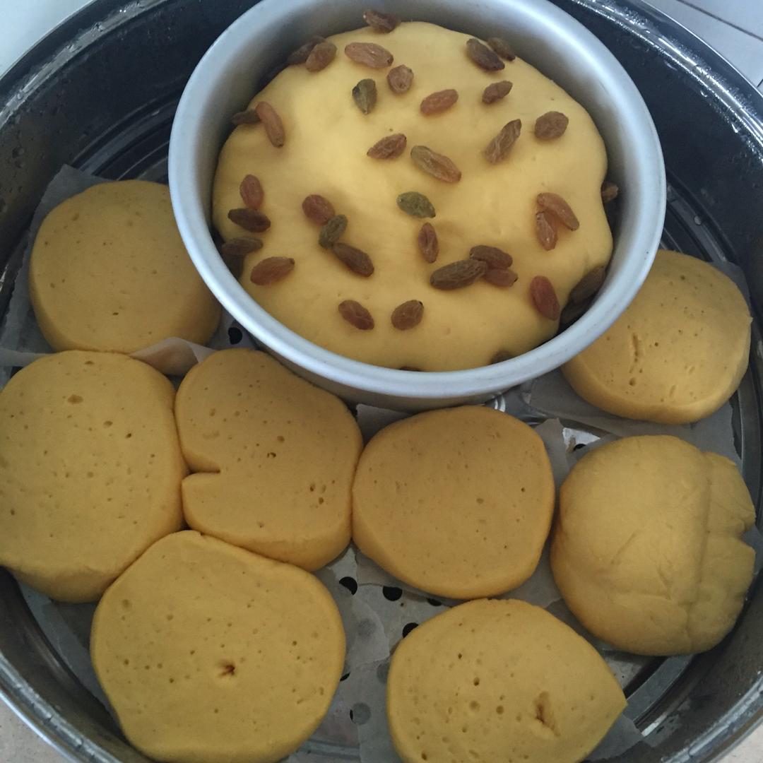 南瓜发糕（无水无油无糖配方）