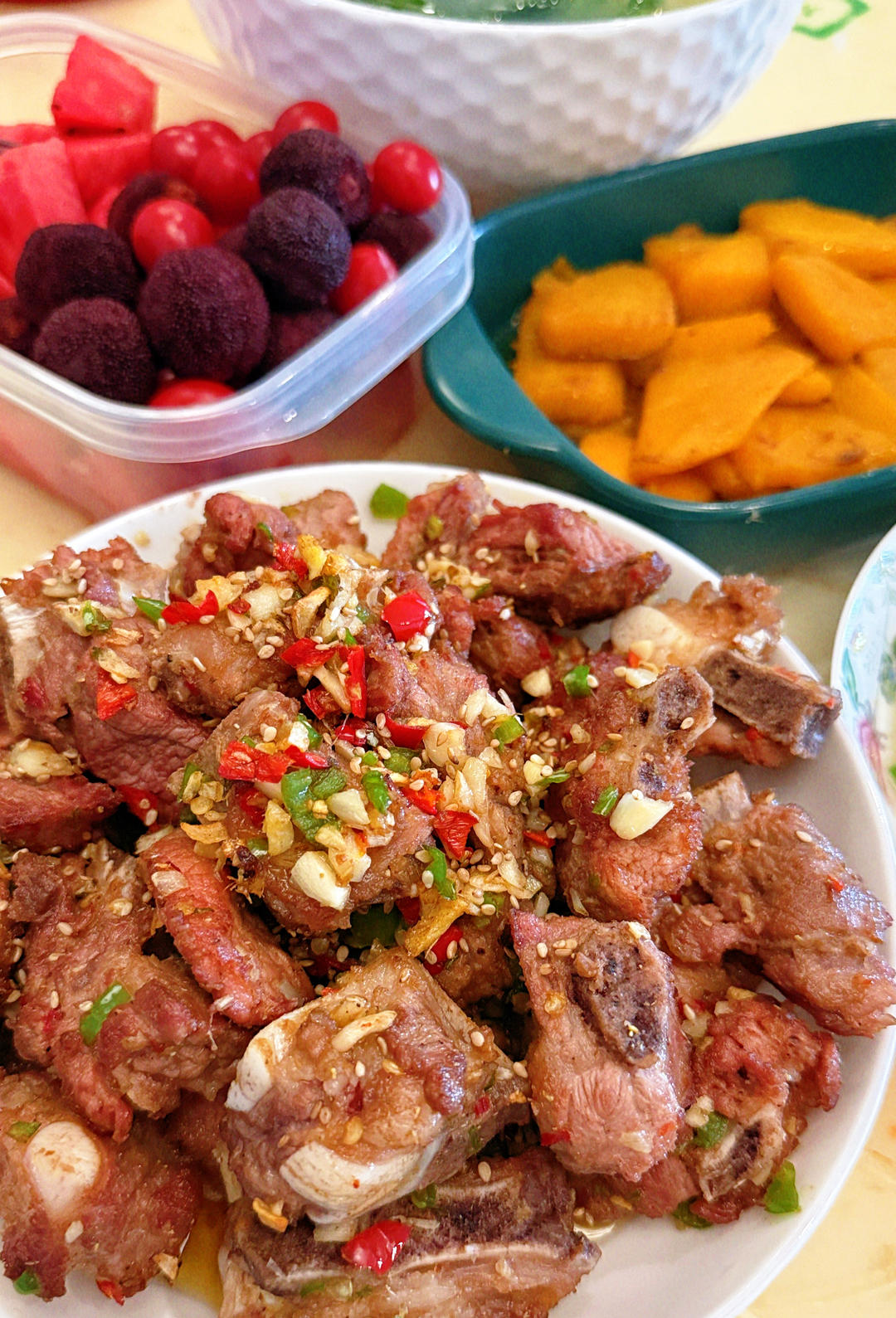完美复刻中餐厅38块钱一份的椒盐排骨，骨香肉烂，好吃到吮手指