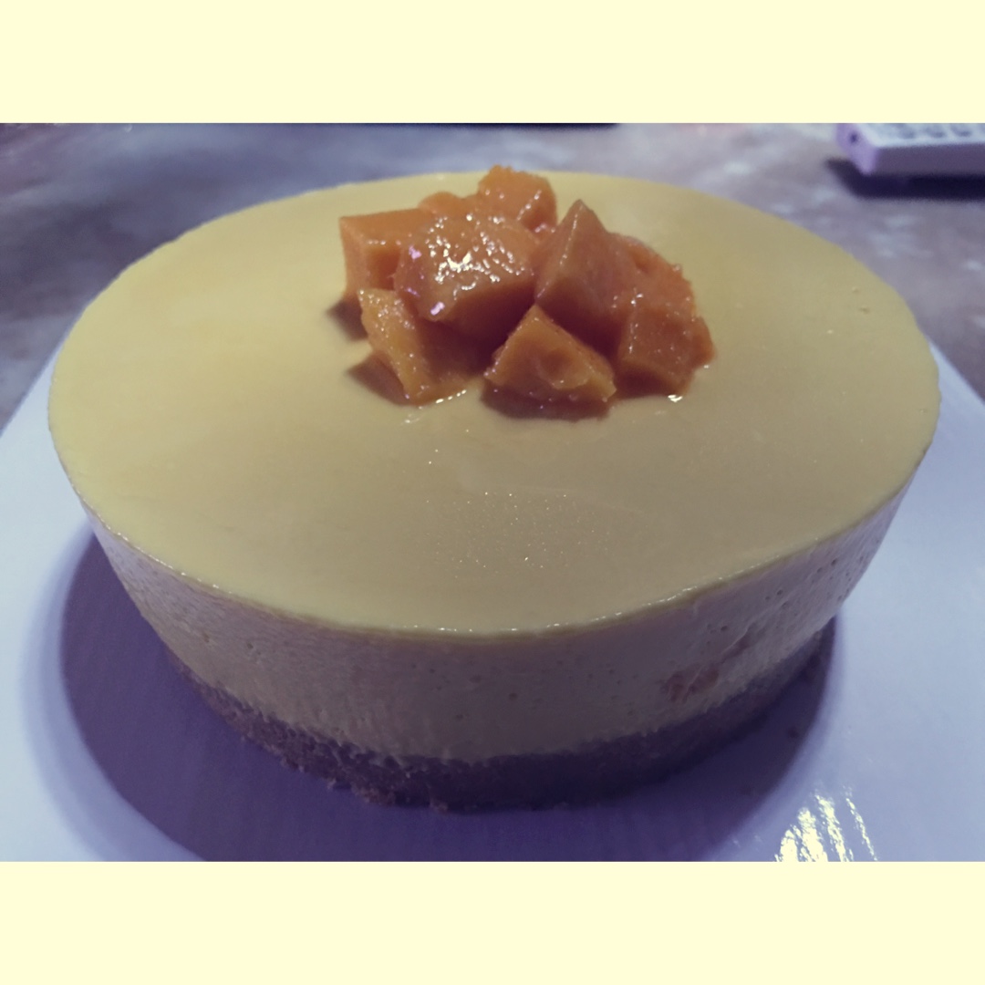 芒果冻芝士蛋糕