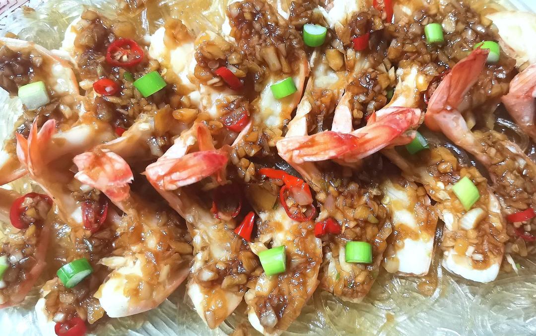 蒜蓉粉丝开背虾