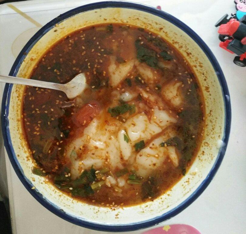 alicemei做的最地道的陕西关中特色农家小吃水围城又名搅团