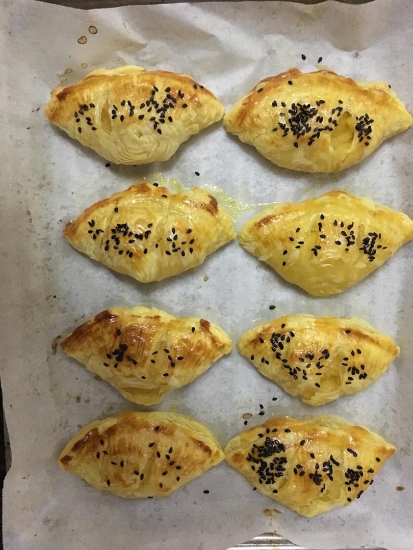 懒人🍎苹果派/榴莲酥/红豆酥（蛋挞皮版）