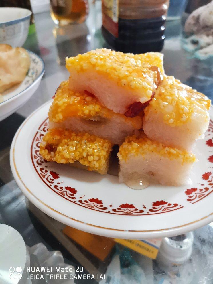 黄米凉糕                               （家庭制作版）