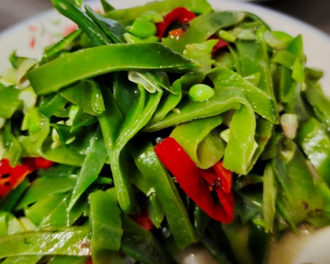 清炒四季豆（台湾四季家常菜）