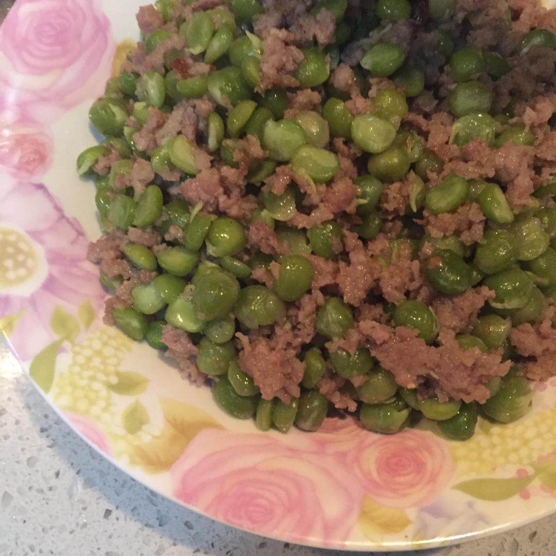 肉末豌豆