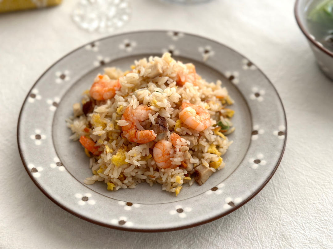 虾仁炒饭